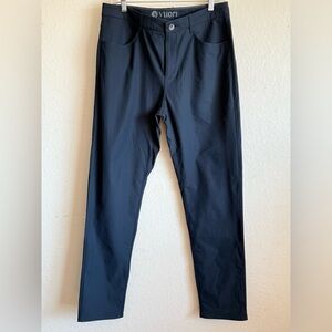 Vuori Meta Pants Mens 32X32 Blue Stretch 5-Pocket Golf Chino Performance